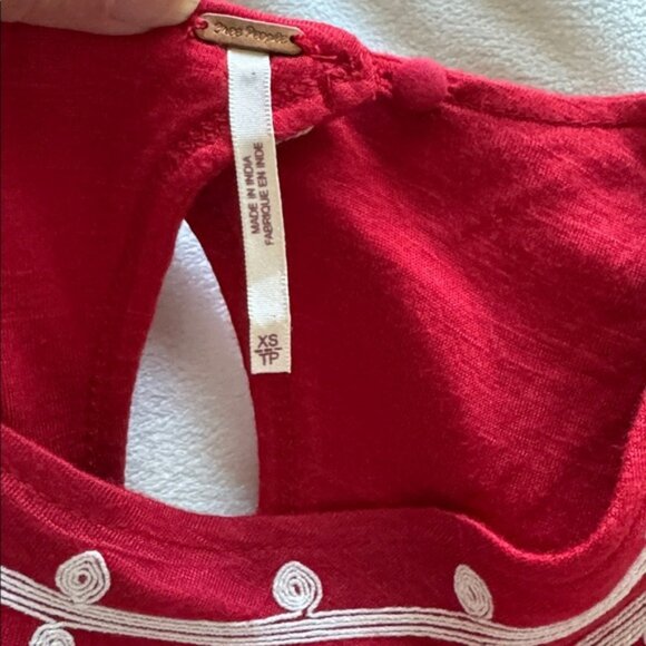 Free People drape sleeveless blouse - Picture 8 of 12